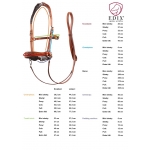 Edix ED2 Rose Sidepull Bridle